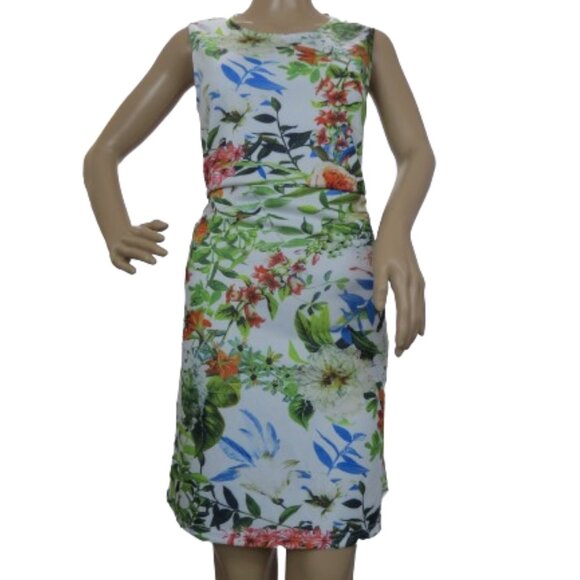 Jeune Jeunesse Floral Sleeveless Stretch Dress - Picture 1 of 8